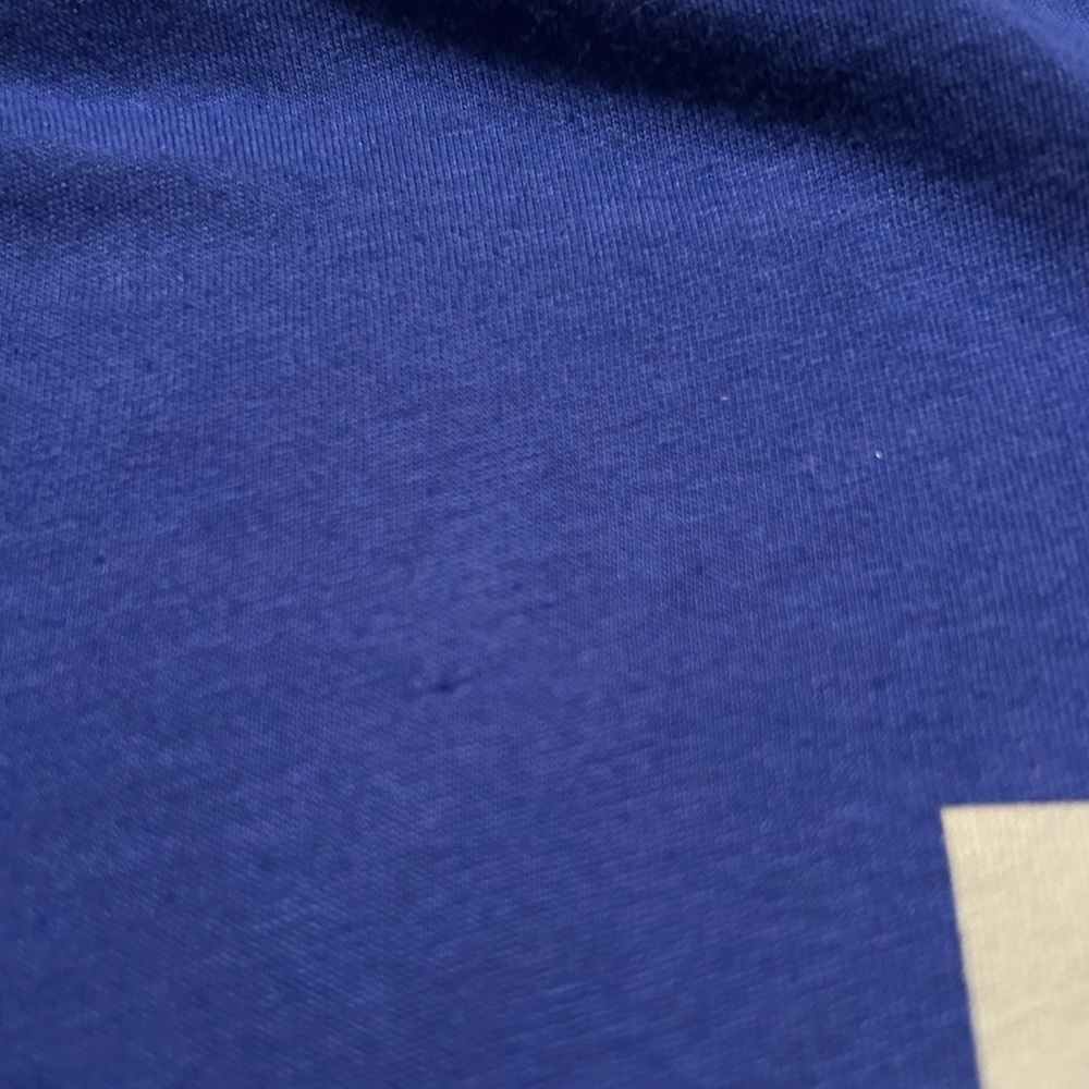 Men’s Under Armour Blue Logo T-Shirt Size Medium - Picture 6 of 6